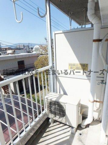ガーネットハイツのバルコニー|バルコニーがあります
