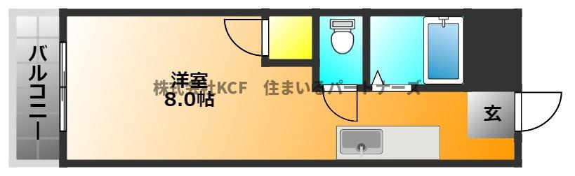 ガーネットハイツの間取り