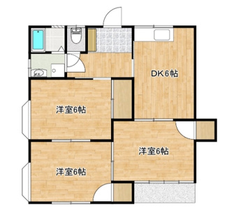【間取り】 | ひかりコーポ