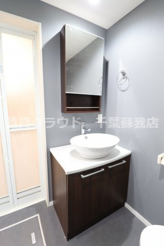 ソレイユ白旗（ソレイユシラハタ）の洗面所|お洒落な独立洗面台ですね！