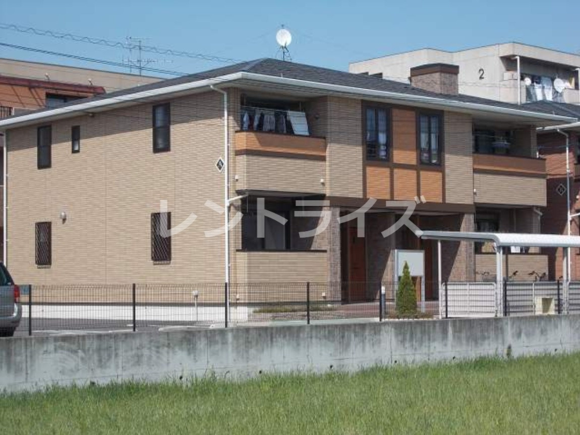 一宮市古見町のアパートの外観|外観写真