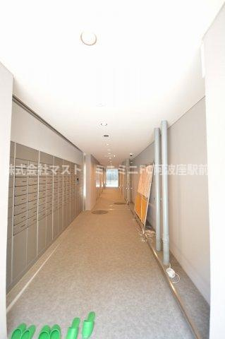 アーバネックス阿波座駅前のロビー