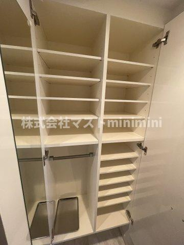 QCフラット北堀江の収納