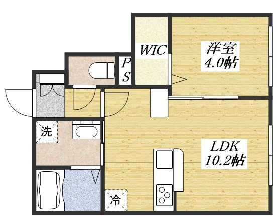 ガーデンテラスアイリスの間取り