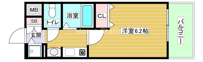 【間取り】 | プレサンス梅田インテルノ
