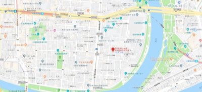 【地図】 | パークリュクス大阪天満