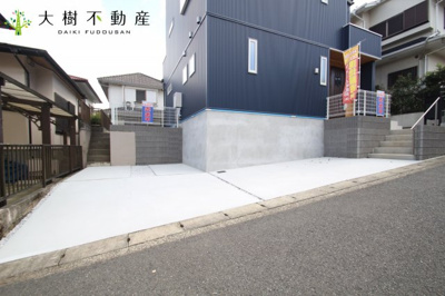 【駐車場】 | 海老名市浜田町　新築戸建て　全1棟　【仲介手数料無料】