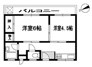 【間取り】 | 吉田マンション