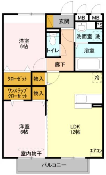 アン・アルブルⅢの間取り