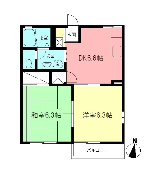 サンモールSANOの間取り