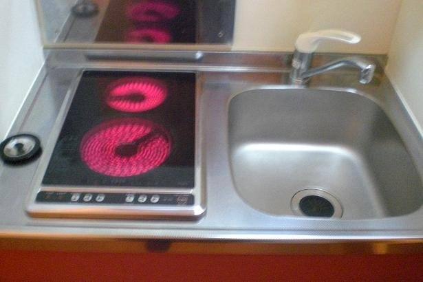 レオパレスｓｏｌｅｉｌ　総庭のキッチン|使いやすいキッチンです