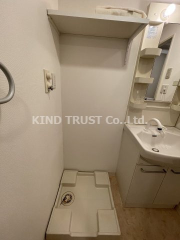 SWISS梅田東の洗面所|忙しい朝には欠かせない洗面所です