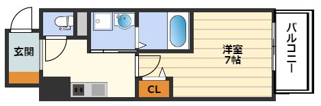 SWISS梅田東の間取り