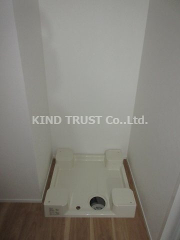 LuXe天六の洗面所|室内洗濯機置き場です