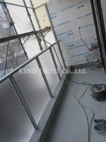 LuXe天六のバルコニー