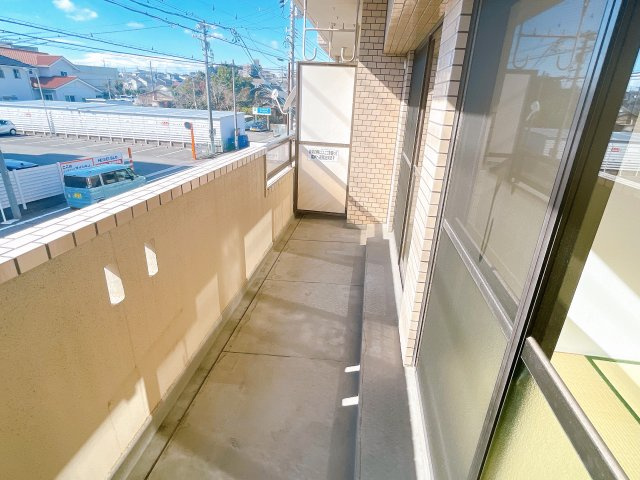 リッチタウンのバルコニー