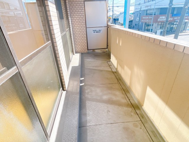 リッチタウンのバルコニー
