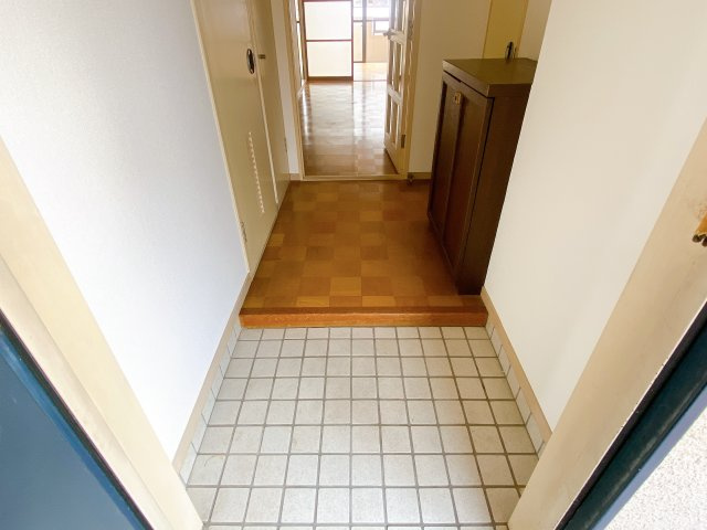 リッチタウンの玄関