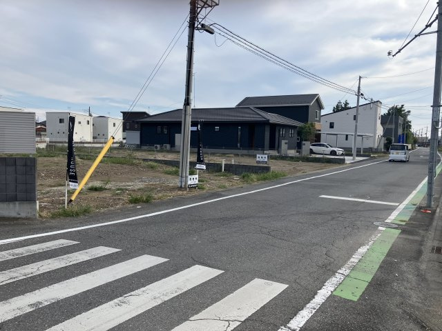 【前面道路含む現地写真】 | 売地：第１高林南町　A区画 | 前面道路含む現地写真です