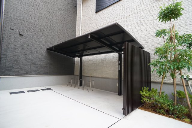 シティホームズⅨのその他共用部分|共用部に駐輪場を設置♪