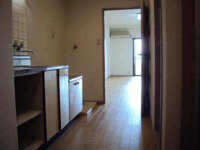 ベルステージ東山の展望|玄関から～