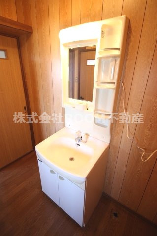 誠コーポⅡの独立洗面台