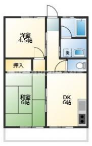 誠コーポⅠの間取り