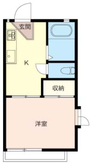 グリーンハイム・ホルンの間取り