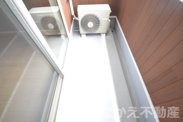 【バルコニー】 | 落ち着いた時間を過ごせるバルコニーです