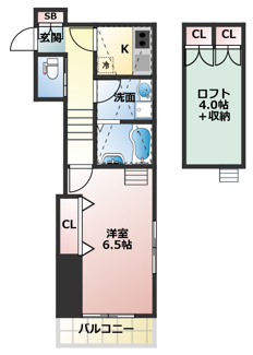 【間取り】 | グランメール片山町