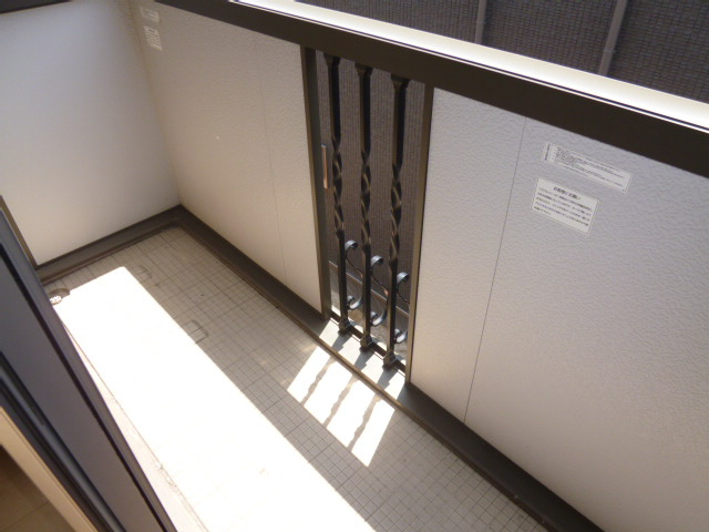 エルドラードＡのバルコニー
