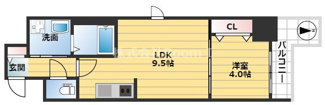 【間取り】 | ラクラス堺筋本町（旧フォーリアライズ堺筋本町