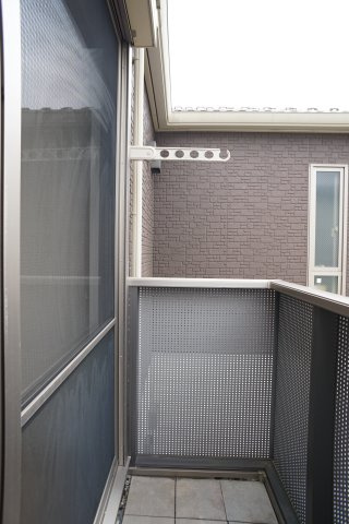 シティホームズⅢのバルコニー