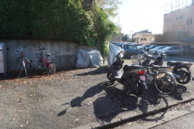 【その他共用部分】 | ウィスタリアハイツA | ウィスタリアハイツA　駐輪場