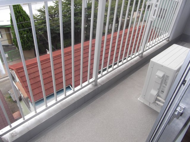 リビン元住吉のバルコニー