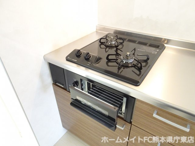 熊本市中央区上水前寺２丁目の賃貸マンションのキッチン
