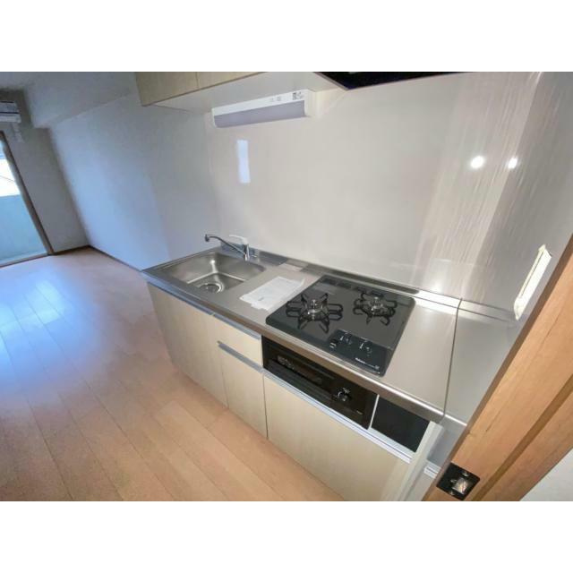 熊本市中央区南熊本２丁目の賃貸マンションのキッチン