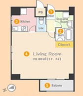 【間取り】 | プロミエ秋葉原