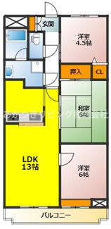 【間取り】 | ヴェルアージュ小山