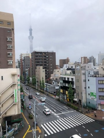 台東区浅草３丁目の店舗事務所の展望
