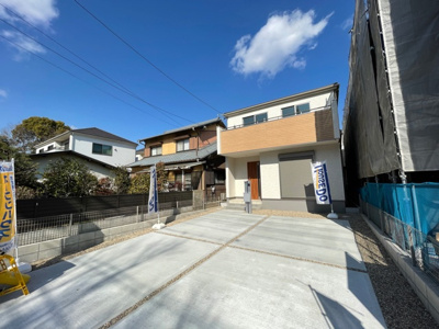 【外観】 | 守山区川北町2期1棟　1号棟＜仲介手数料無料＞白沢小・守山北中　新築一戸建て | 新築戸建の事はマックバリュで住まい相談へお任せください。