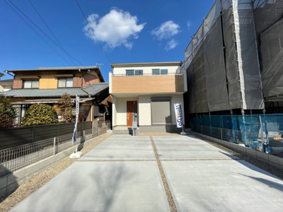 【外観】 | 守山区川北町2期1棟　1号棟＜仲介手数料無料＞白沢小・守山北中　新築一戸建て | 〈内覧予約キャンペーン実施中！〉マックスバリュde住まい相談までご連絡下さい。