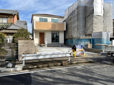 【外観】 | 守山区川北町2期1棟　1号棟＜仲介手数料無料＞白沢小・守山北中　新築一戸建て | 〈内覧予約キャンペーン実施中！〉マックスバリュde住まい相談までご連絡下さい。