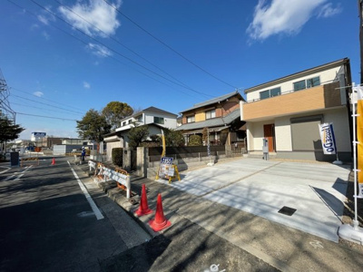 【外観】 | 守山区川北町2期1棟　1号棟＜仲介手数料無料＞白沢小・守山北中　新築一戸建て | 新築戸建の事はマックバリュで住まい相談へお任せください。