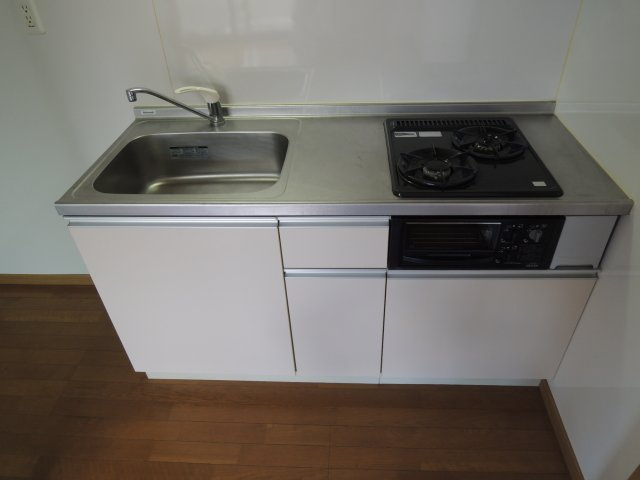 フォルトゥーナのキッチン|2口コンロ+グリル【フォルトゥーナ】