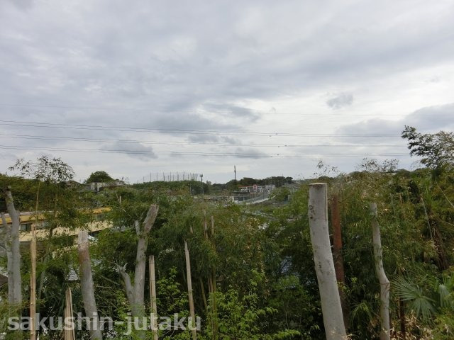 長作町　新築戸建　全２棟の展望|周辺は開けており眺望良好です。