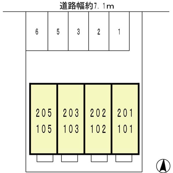 【区画図】 | マ･メゾン湊通丁
