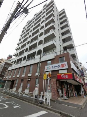 【外観】 | 朝日ヶ丘ニュースカイマンション | 総戸数４５戸、１９７３年４月築、管理人は日勤勤務につき管理体制良好です♪