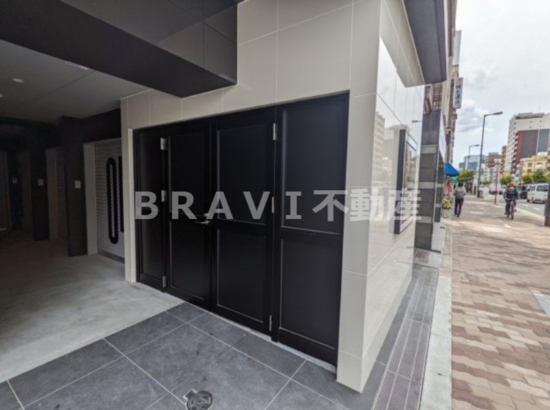 アプリーレ大阪城北 BRAVI不動産のその他共用部分|【BRAVE大阪城北】24時間ゴミ出し可能なごみ捨て場