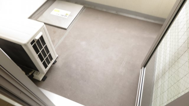 ラクラス長堀橋のバルコニー